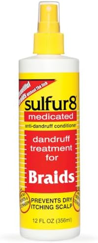 Sulfur 8 Dandruff Treatment For Braids 12 oz. Spray by Sulfur 8