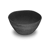 アボードホームウェアズデザイン(Abode Homewares Design) [ エシカルで 割れない 食器 BPAフリー ] Blackened Wood (ブラックンドウッド) ヨーグルトボウル アイスクリームボウル シリアルボウル 皿 直径約15cm 深さ約8cm お子さまも安心 カフェ 軽量 軽い 食洗機対応 誕生日 プレゼント 女性 バンブーメラミン食器 黒 TT21825875