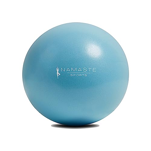 Foto von NAMASTE Sports® - Pilatesball 25cm - Gymnastikball klein, Gummiball Yogaball zum Aufblasen, Physioball, Pilates Zubehör, Pezziball klein