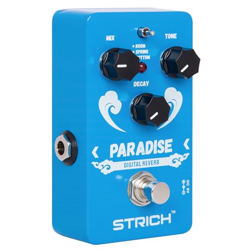 Strich PARADISE Digital Reverb Guitar Pedal