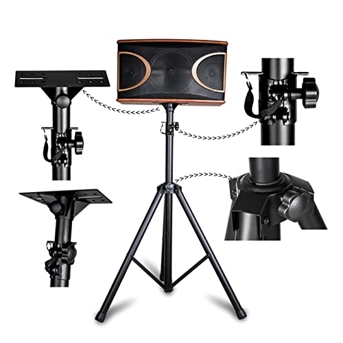 Soporte de altavoz totalmente metálico profesional y trípode de audio 6