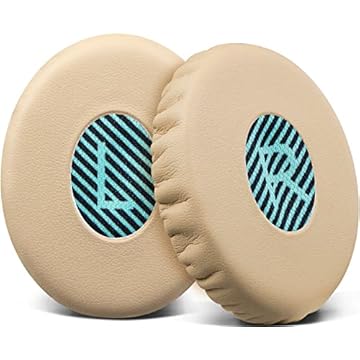 SOULWIT Almofadas de substituição Ear Pads para auscultadores Bose On-Ear 2 (OE2 & OE2i) / SoundTrue On-Ear (OE) / SoundLink On-Ear (OE), com espuma de isolamento de ruído de alta densidade
