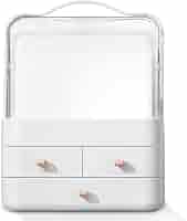 Amazon.co.jp: Worldcosmetics365 大容量 メイクボックス コスメ