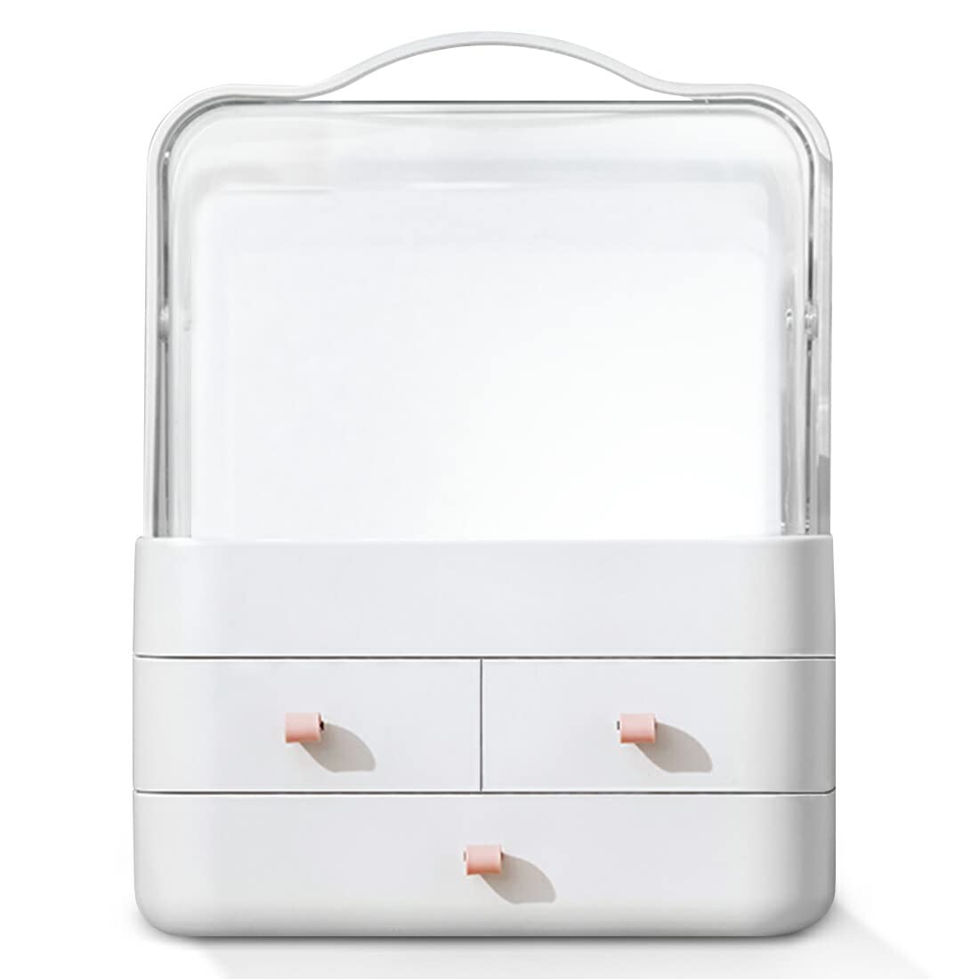 Amazon.co.jp: Worldcosmetics365 大容量 メイクボックス コスメ