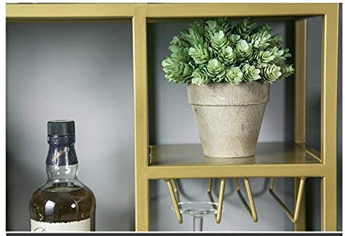 Soporte para botellas de vino de hierro vintage tamaño A miniatura 5