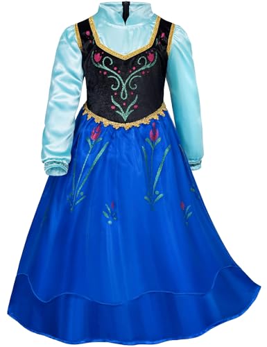 Kaisebile Q88-L-130 Light Up Princess Anna Dress - Led Light-Up Princess Costume thumb #4