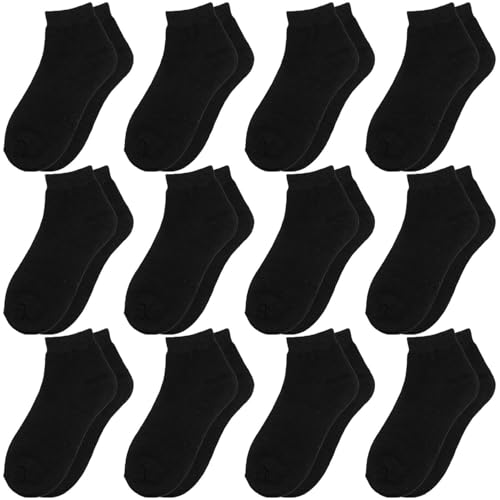 Falari 12 Pairs Women Novelty Ankle Socks Colorful ComfortSoft Lightweight Sports Athletic Socks2