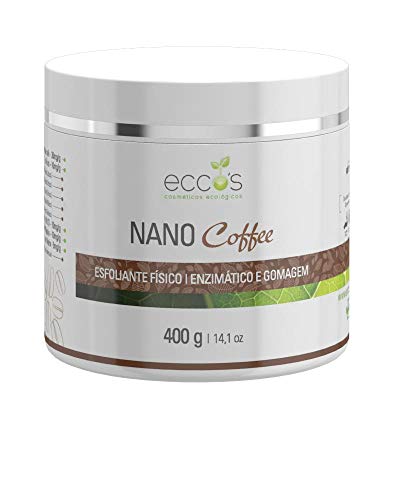Esfoliante Físico Enzimático Gomagem Eccos Nano Coffee 400g