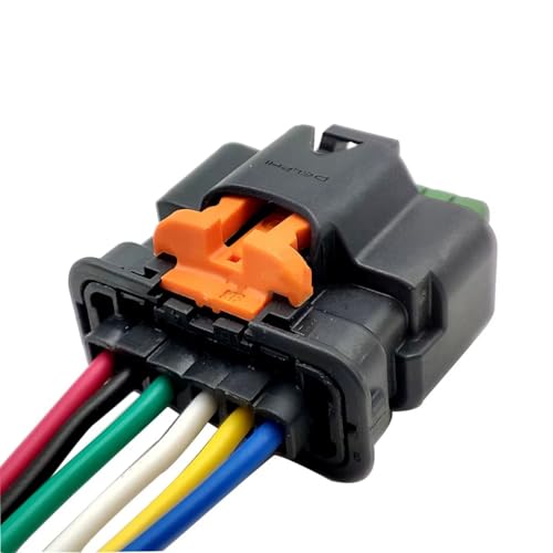 Conector de bobina de encendido hembra con 6 pines para un flujo seguro 3