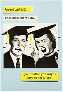 Hallmark Graduation Congratulations Card - Funny Vintage Photo Design