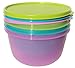 Tupperware Deluxe Modular Nesting Bowls Medium Set of 3