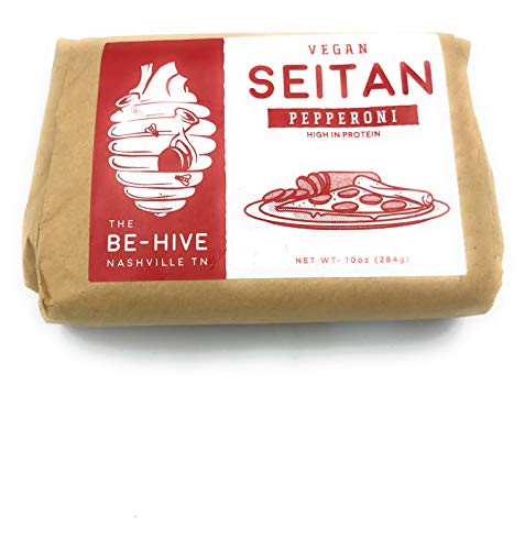 The Be Hive Plant-Based Seitan Pepperoni, 10 oz.