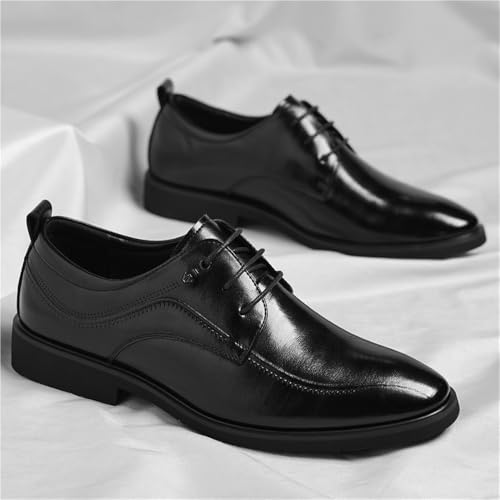 Men's Large Size Brogue Business Shoes Spring British Style Trendy Mens Dress Shoes3