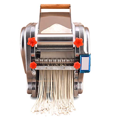 LOVEHOUGE 550W Elektrische Nudelmaschine,Automatische Handelsübliche Nudelpressmaschine,Nudelmaschine Aus Edelstahl…