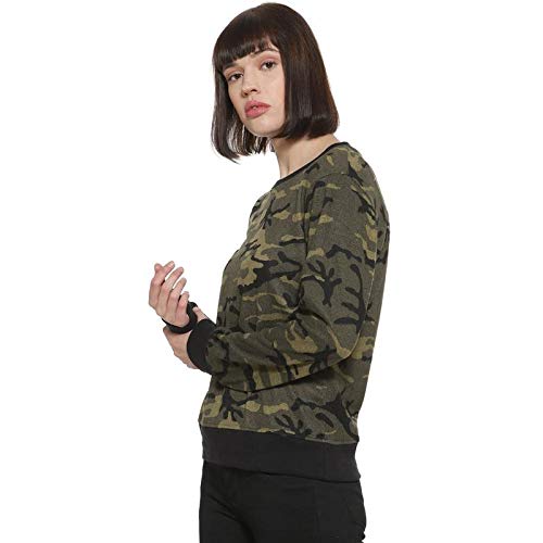 Image of PINACOLADA Women's Camouflage Casual Stylish Sweatshirt