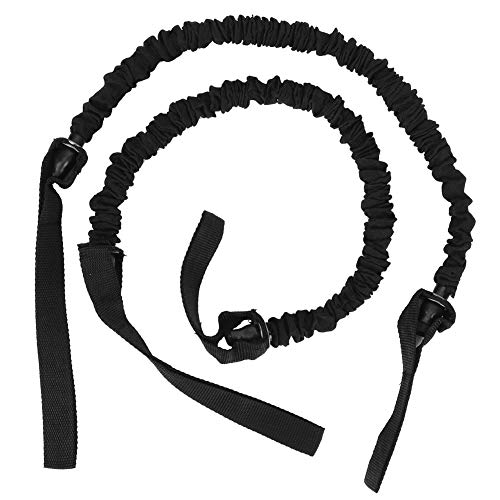 Confortável preto para construir músculos Abdominal exercitador puxar cinta, força do núcleo abdomin