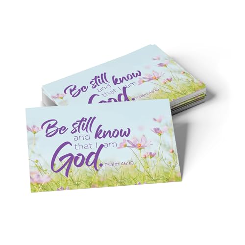 Logos Trading Post Psalm 46:10 Pass It On Scripture Cards, Pack of 25