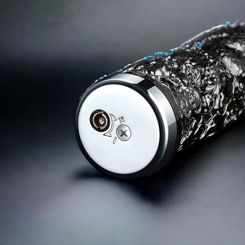 SMTSEC Isqueiro de dragão em relevo, isqueiro à prova de vento, isqueiro de dragão de chama a jato,