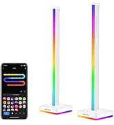 upHere Smart Barre LED,RGB Smart Lampe ​Bureau avec Effets D'éclairage Multiples,Contrôle de l'AP...