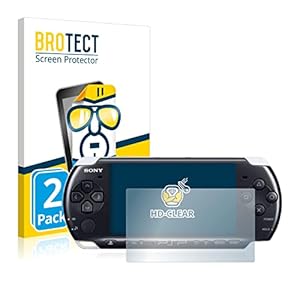 BROTECT Displayschutzfolie für Sony PSP 3003 (2 Stück)
