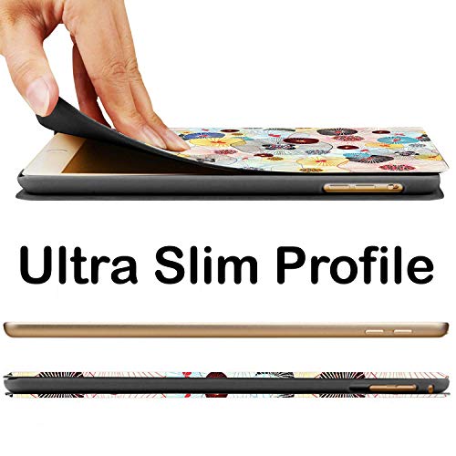 Image of DuraSafe Cases for iPad Pro 11 inch 2nd Gen Folio Printed Case A2228 MY232HN /A A2068 A2230 MXDC2HN /A MXDE2HN /A MXDD2HN /A MXDF2HN /A A2231 MY332HN /A MY342HN /A MXEW2HN /A MXEY2HN /A - Yarn Flowers