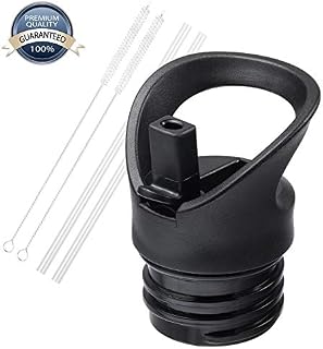 Straw Lid for Hydro Flask Standard Mouth Water Bottle, Sports Cap Replacement Top