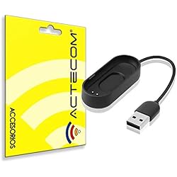 Mi Fit Band 4 Cargador actecom Cable USB de carga y sincronización de carga base de repuesto Compatible con Xiaomi mi Band 4