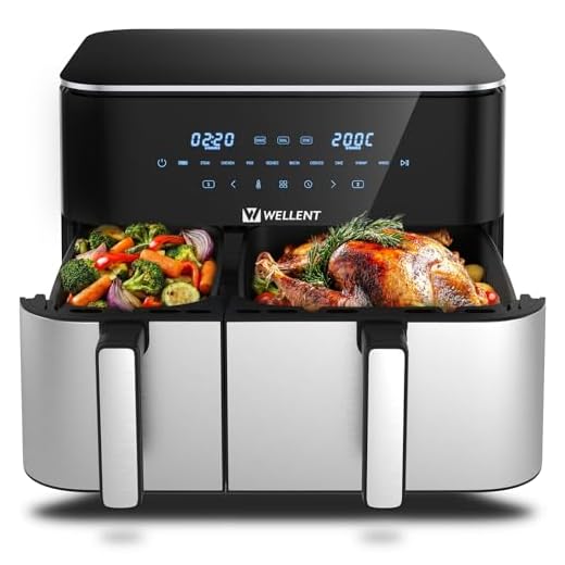Wellent Air Fryer XXL 11L Dual