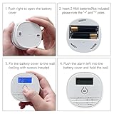 Mini LCD Carbon Monoxide Detector CO Alarm Detector, fit for house, Car,trip，Comply with EN50291 - Image 7