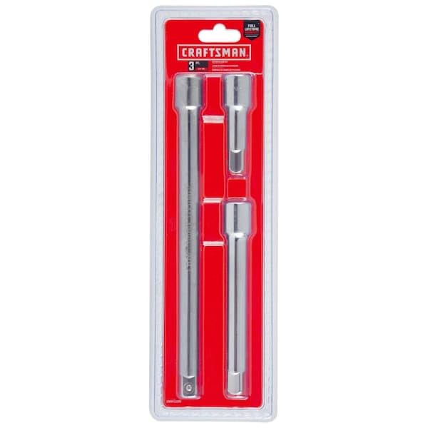 CRAFTSMAN Socket Extension Set, 1/2-Inch Drive, 3-Piece (CMMT43283) by CRAFTSMAN - Image 2