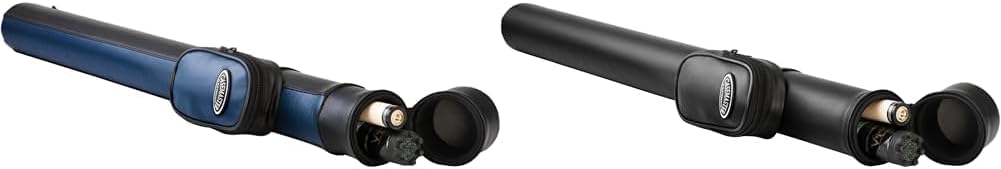 Casemaster Q-Vault Supreme Billiard/Pool Cue Hard Case, Holds 1 Complete 2-Piece Cue (1 Butt/1 Shaft)
