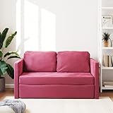 🛋️【2-in-1-Funktion】: Dieses Bodensofa verfügt über ein praktisches Design. Durch Anordnung der Sitzkissen kannst du es ganz einfach von einem Bodensofa in ein ✨doppeltes Bodenbett✨ und danach wieder zurück in ein Sofa verwandeln