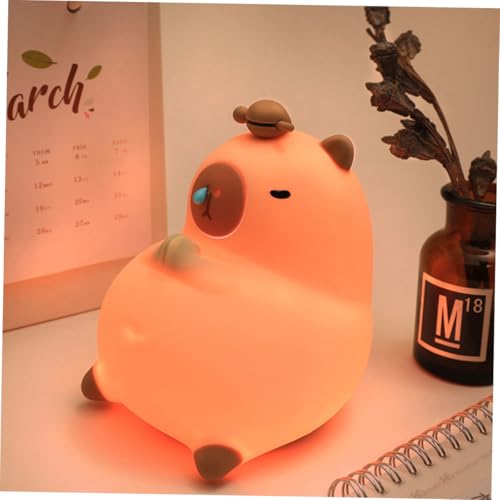 Lámpara de mesa de noche animal suave recargable INOOMP miniatura 5