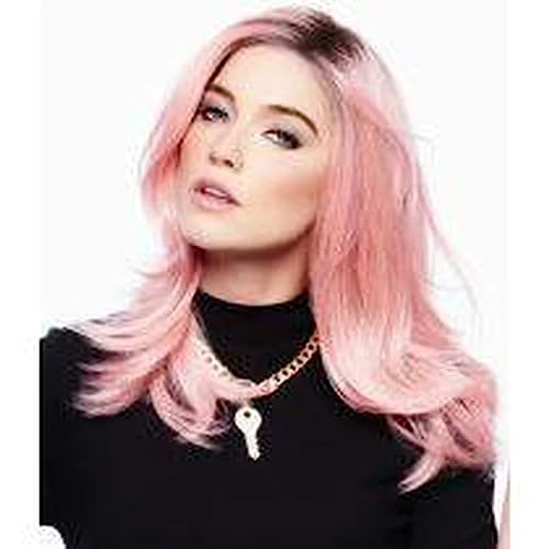 Hairdo Pinky Promise Wig New Heat Friendly Fiber And Rooted Pink Color #TOP17