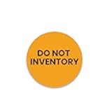 StickerJet Do Not Inventory – OSHA Inventory Control Roll Labels – 2