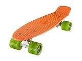 Con nuestras famosas ruedas de goma PU 78A, grandes y suaves, de 59 mm, preinstaladas con rodamientos ABEC 7, ideales para la mayoría de las superficies y diseñadas para mantenerte rodando durante más tiempo.