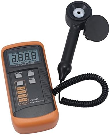 U V A 365 U V Light Meter, U V Detector Spectrum: 320 nm to 390 nm