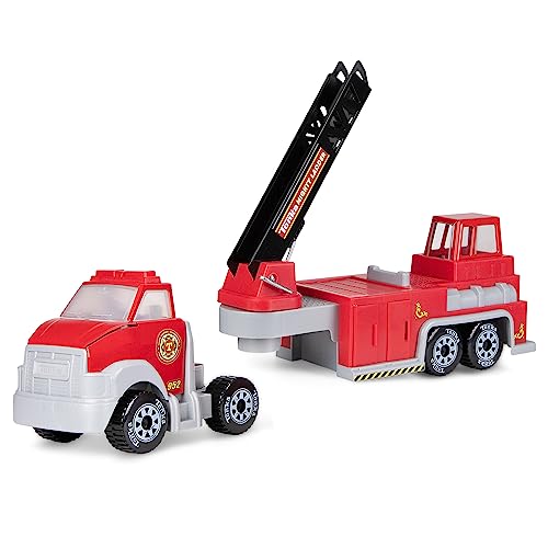 image for Tonka Steel Classics Hook N’ Ladder Fire Truck – Made with Steel &