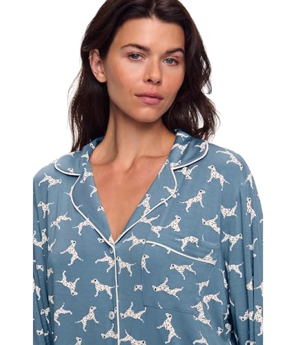 Eberjey Women's Gisele Printed Long PJ Set4