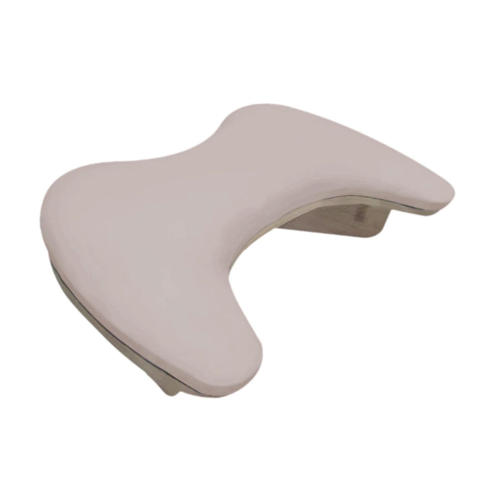 Cuscino poggiabraccia per unghie in legno a forma di U per manicure domestica salone di bellezza caffè 38 x 26 x 13 cm