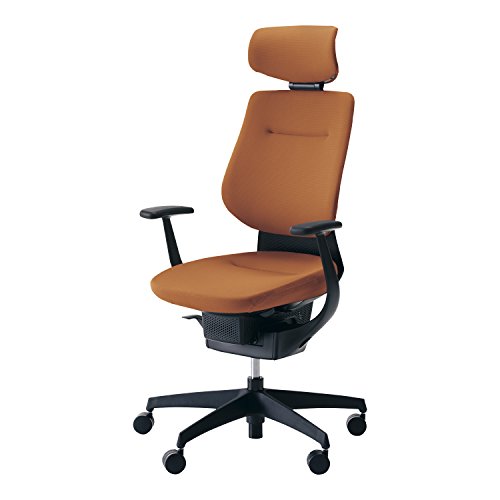 コクヨ イング イス ソフトテラコッタ クッションタイプ デスクチェア 事務椅子 座面が360°動く椅子 CR-G3205E6G40T-VN 【ラクラク納品サービス】