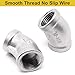 S SYDIEN 45 Degree Elbow 2PCS, 1/2