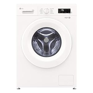 LG W4X1085NWH - Inverter-Waschmaschine, 8/5 kg, 1400 U/min, 6 Bewegungen, Dampf Steam, Wi-Fi ThinQ, Bewertung A (Waschen) E (Trocknen, Serie 140, Weiß