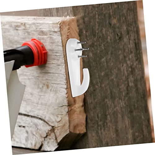 Image of DOITOOL 100pcs Invisible Picture Hanger Non-Trace Wall Hooks for Concrete Stucco Easy Installation Picture Hanging for Frames Artwork and More