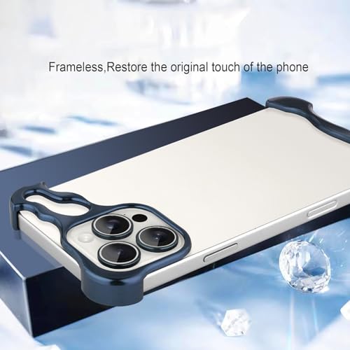 aidvaia Frameless Phone Case Crafted for iPhone 16 Pro Blue by aidvaia - Used condition - Image 6