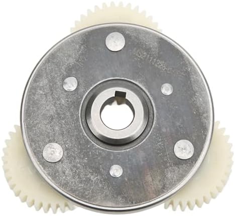 Gear Clutch Kit, Durable 36T Nylon Gears with Bearings, Electric Motor Parts 3-Piece Set for 500W E-Bikes Scooters and Electric Vehicles