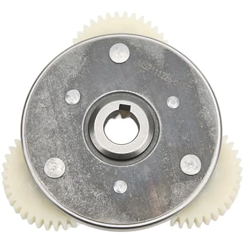Gear Clutch Kit, Durable 36T Nylon Gears with Bearings, Electric Motor Parts 3-Piece Set for 500W E-Bikes Scooters and Electric Vehicles