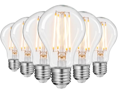 �����Ɩ� LED�d�� E26 �t�B�������g�d�� 60W�`���� 6W 800lm �d���F2700K 6�Z�b�g 360°���� GT-A60-T6W-6B | �N���A�����v A60 �G�W�\�������v ���g���d�� �L�z�� PSE�F�؍� �y���_���g���C�g �C���e���A