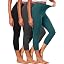 66# Black,grey,green,pack of 3