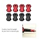 4 Stücke RC Auto Radnabe Adapter, RC Rad Hex Hub Metall Adapter für Hsp Fernbedienung Crawler Upgrade Teil(17 mm)